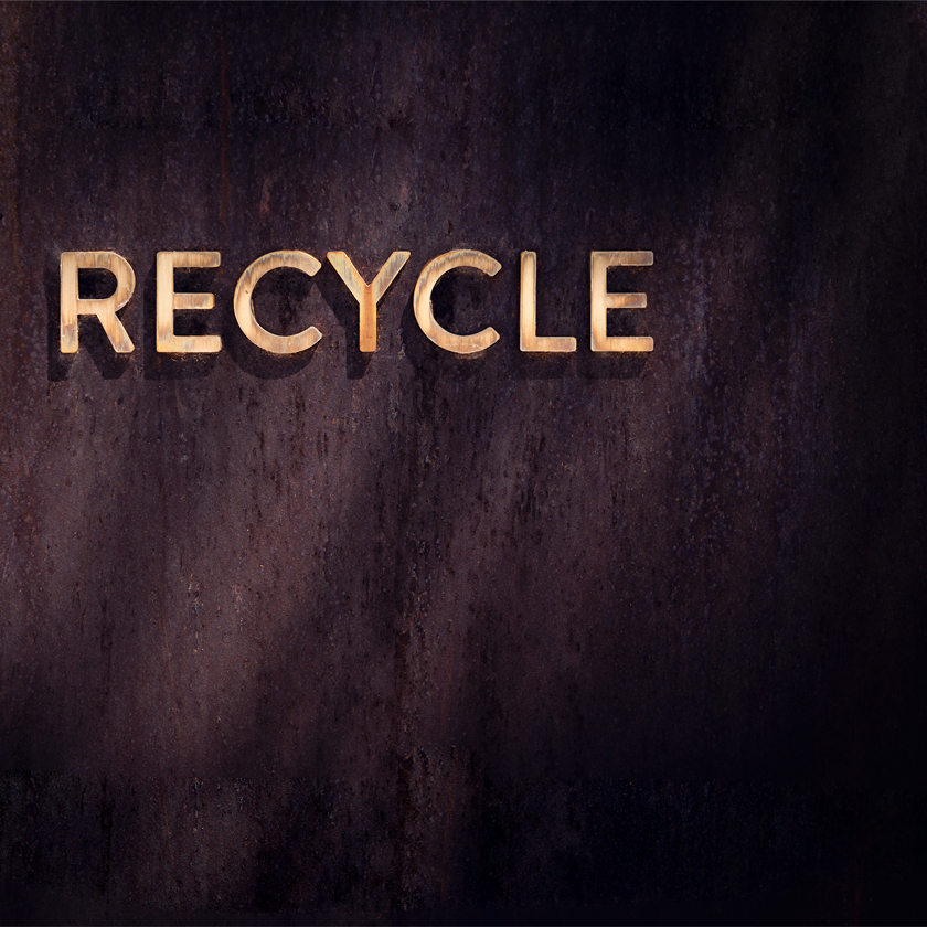 Recycle Image And Text 840X840