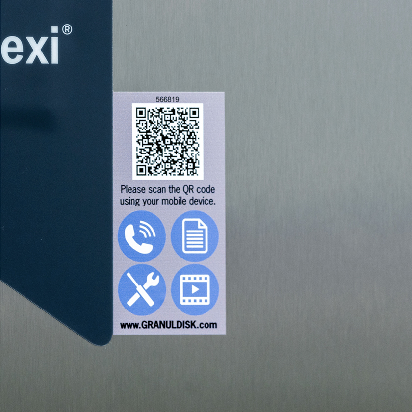 Image And Text 840X840 QR code for SIMpel