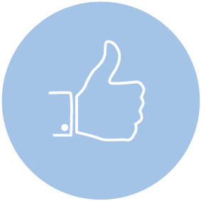 Icon Thumbs Up Himmel
